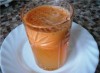Напиток  из сыворотки с морковным соком